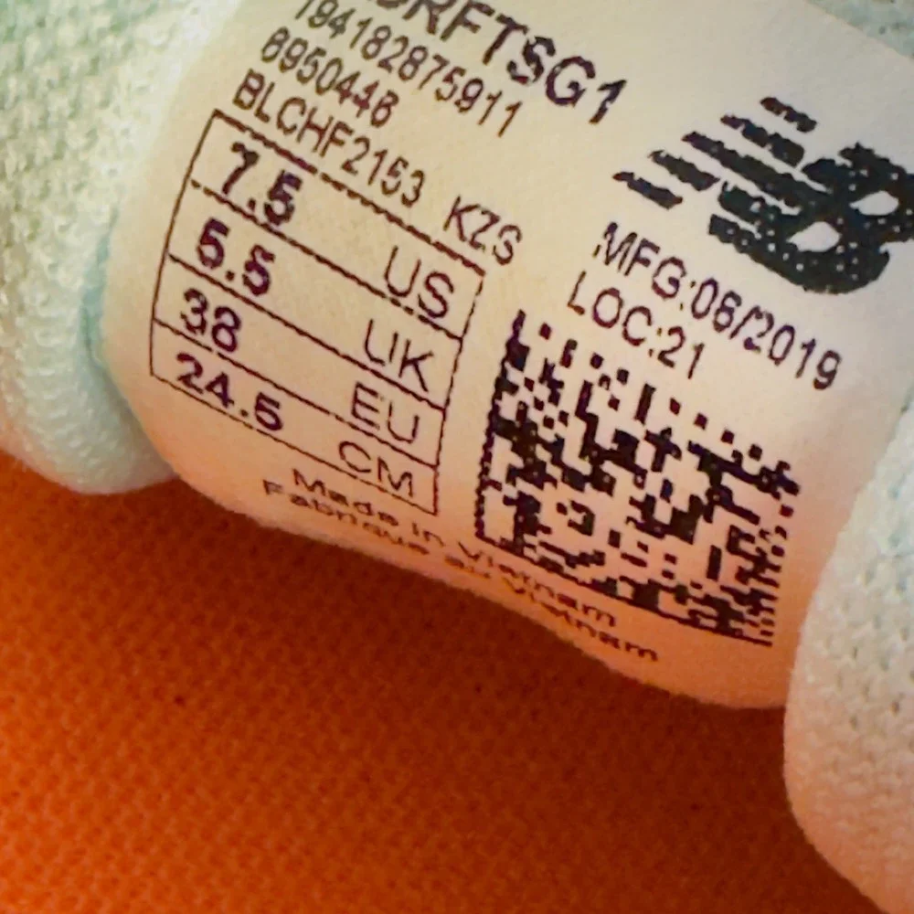 New Balance DRFT v1 Running Shoes Sneakers Grey Ginger Pink Women Size 7.5‎